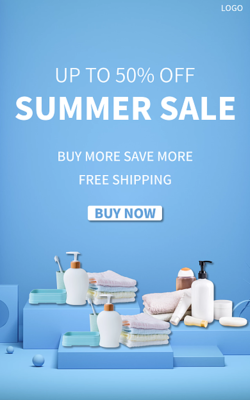 日用百货Banner设计指南 在线模板与创意灵感